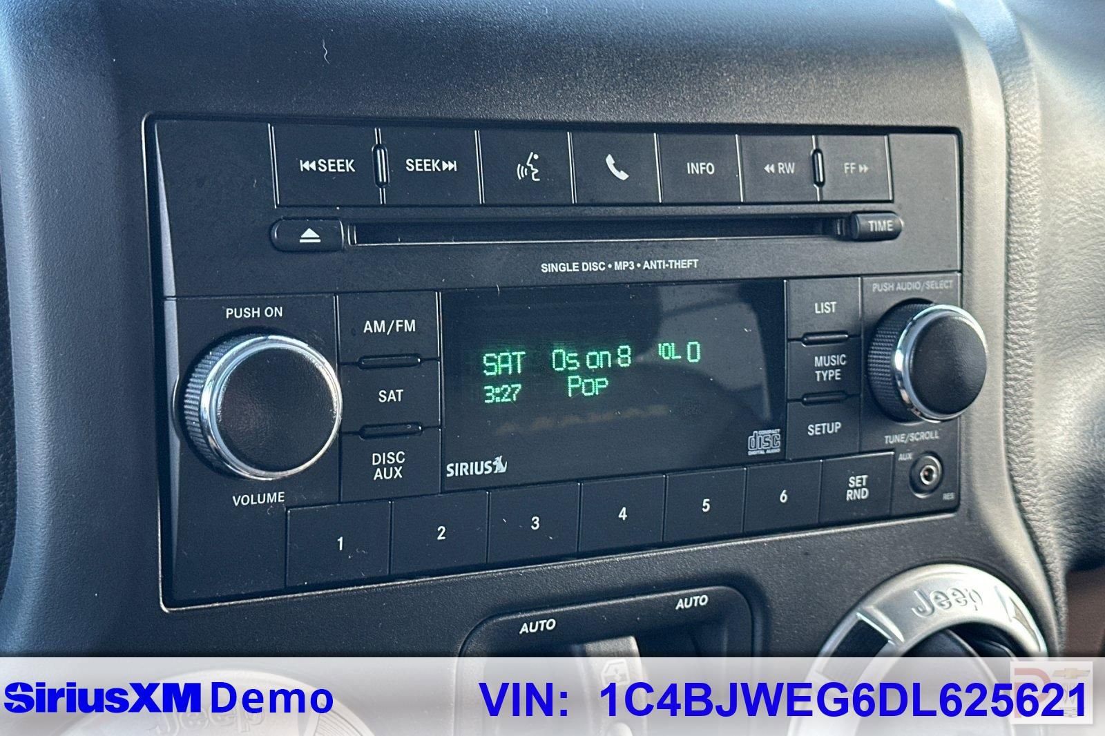 Used 2013 Jeep Wrangler Unlimited Sahara w/ Connectivity Group image 33