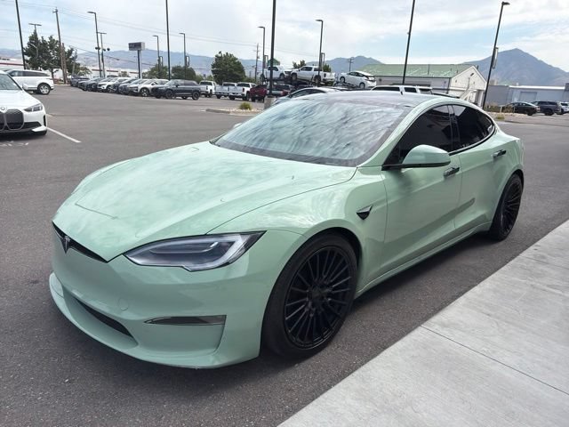 Used 2022 Tesla Model S Plaid AWD/4WD image 3
