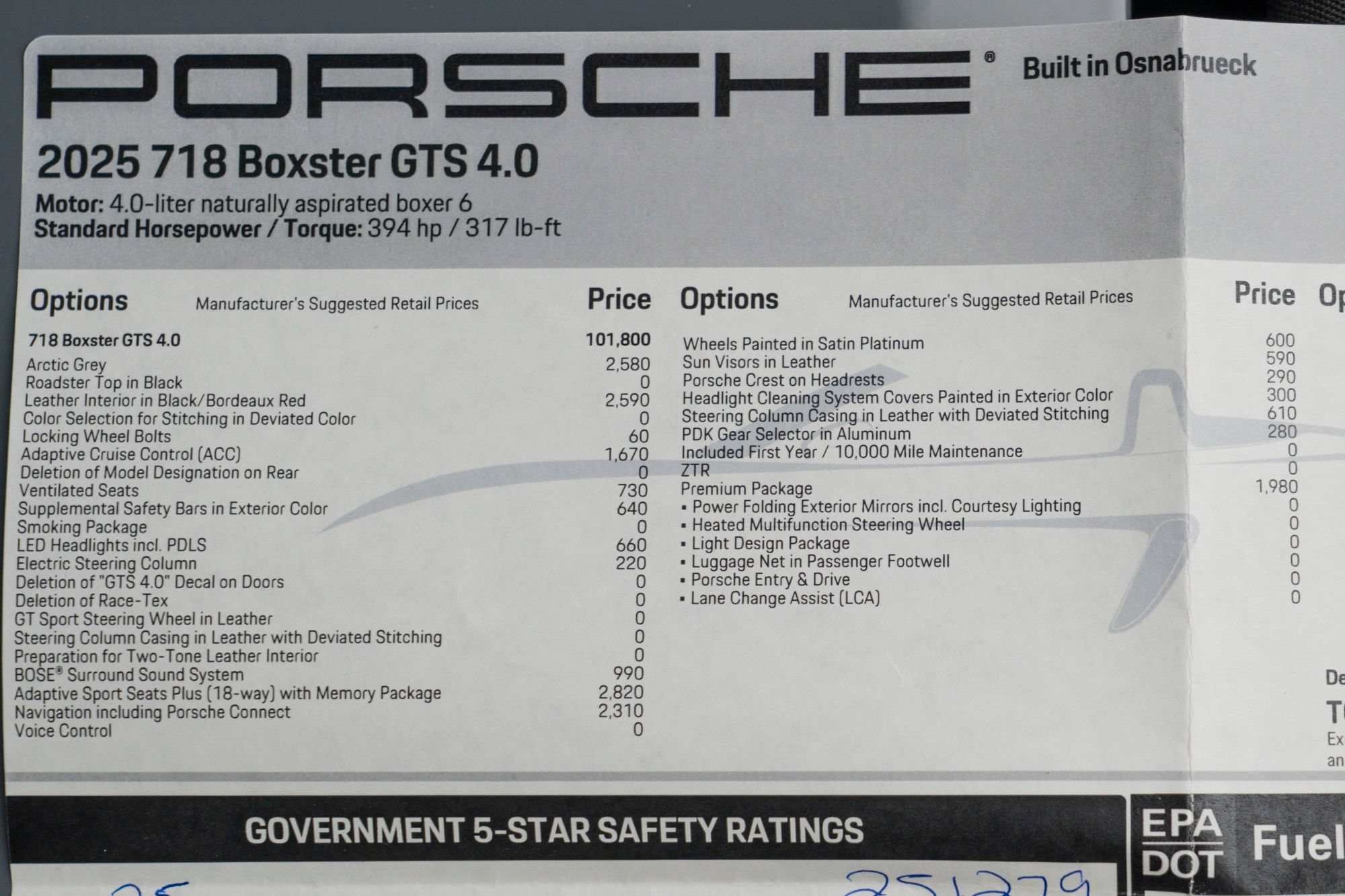 Used 2025 Porsche 718 Boxster GTS RWD image 10