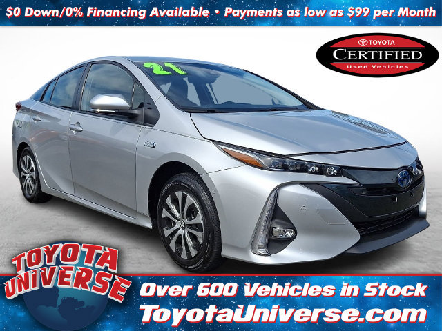 Certified 2021 Toyota Prius Prime Limited w/ Carpet Mat Package (TMS) FWD image 1