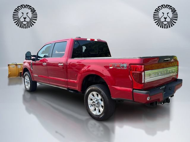 Certified 2021 Ford F350 Platinum w/ FX4 Off-Road Package AWD/4WD image 9