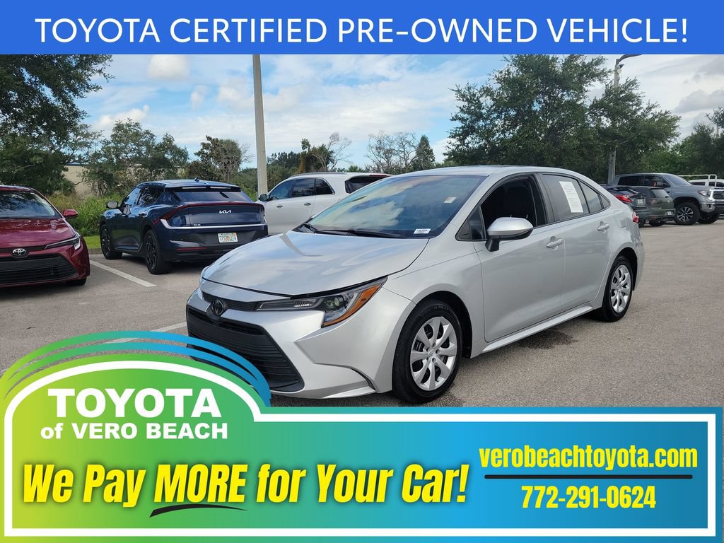 Certified 2024 Toyota Corolla LE FWD image 1