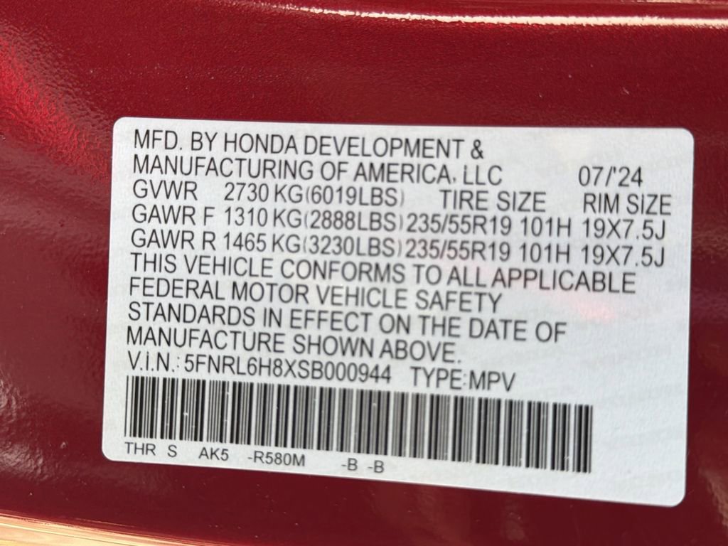 Used 2025 Honda Odyssey Touring image 37