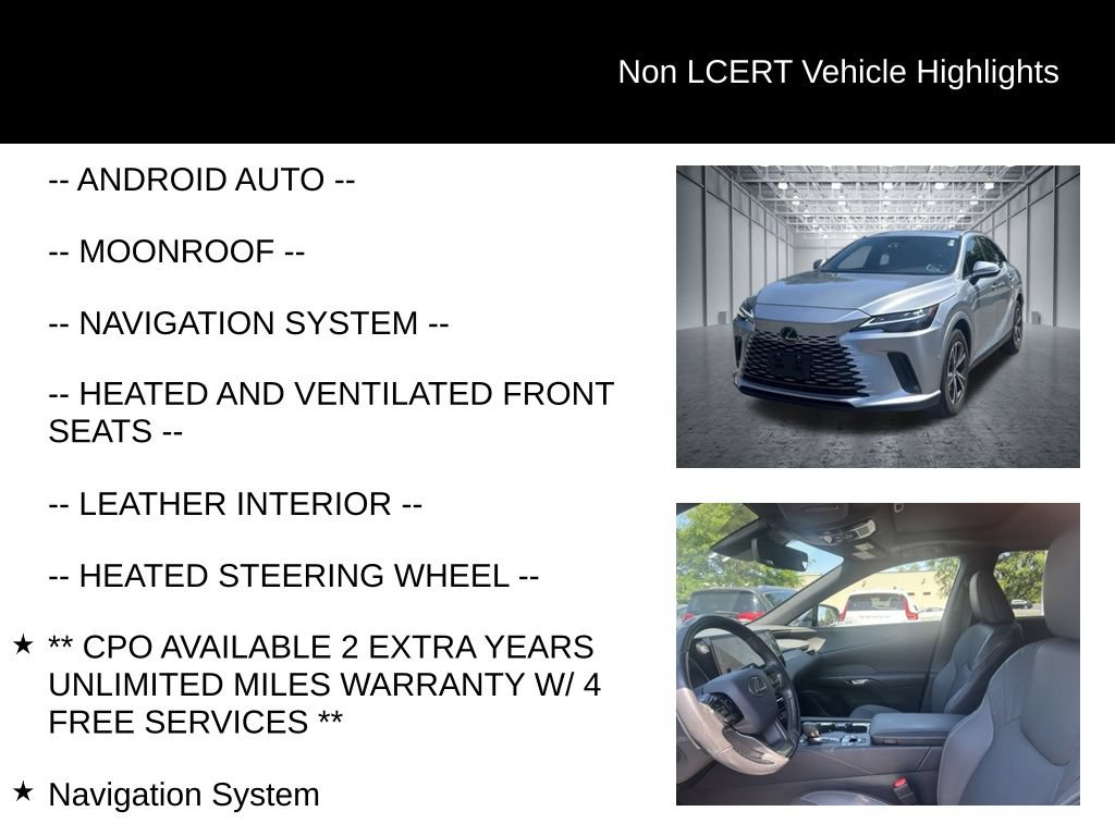 Used 2023 Lexus RX 350 Premium w/ Accessory Package AWD/4WD image 28