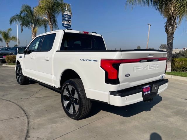 New 2025 Ford F150 Lightning Platinum image 3