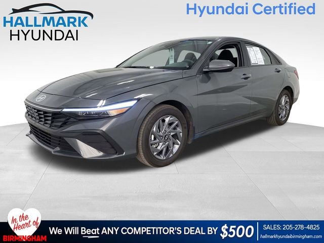 Certified 2025 Hyundai Elantra Blue