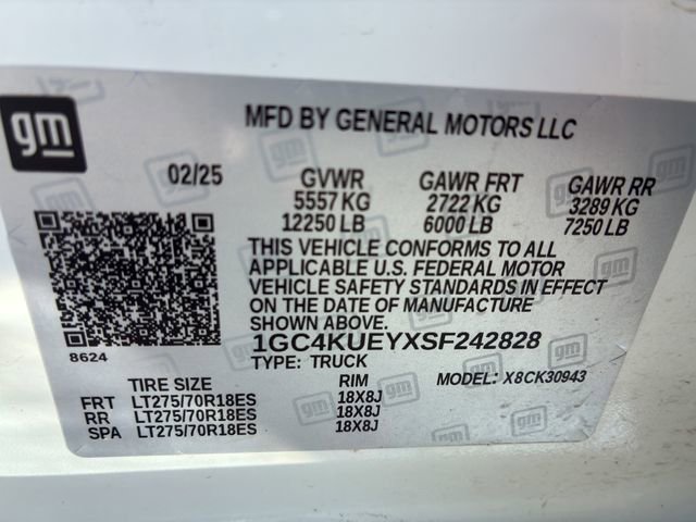 Used 2025 Chevrolet Silverado 3500 LTZ AWD/4WD image 16