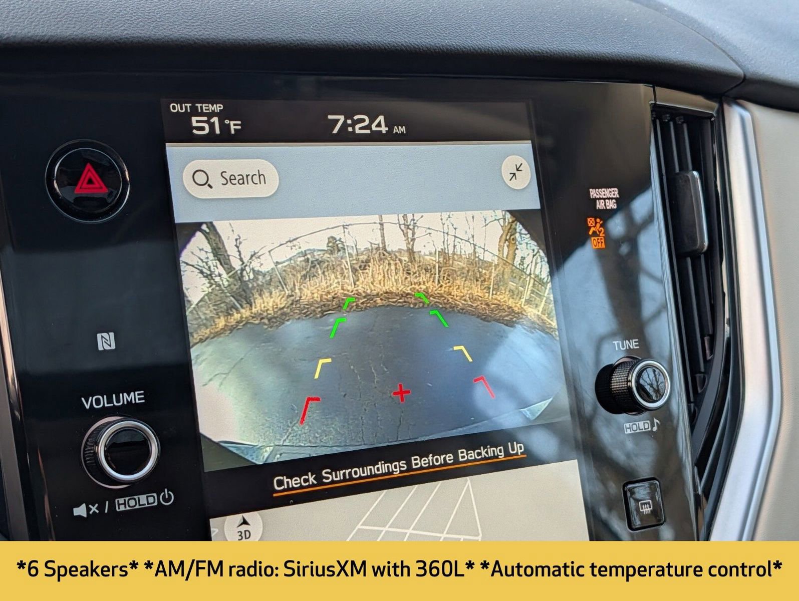 Certified 2025 Subaru Outback Premium w/ Popular Package #1A AWD/4WD image 8