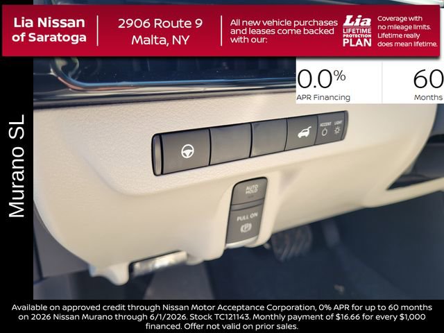 New 2026 Nissan Murano SL AWD/4WD image 16