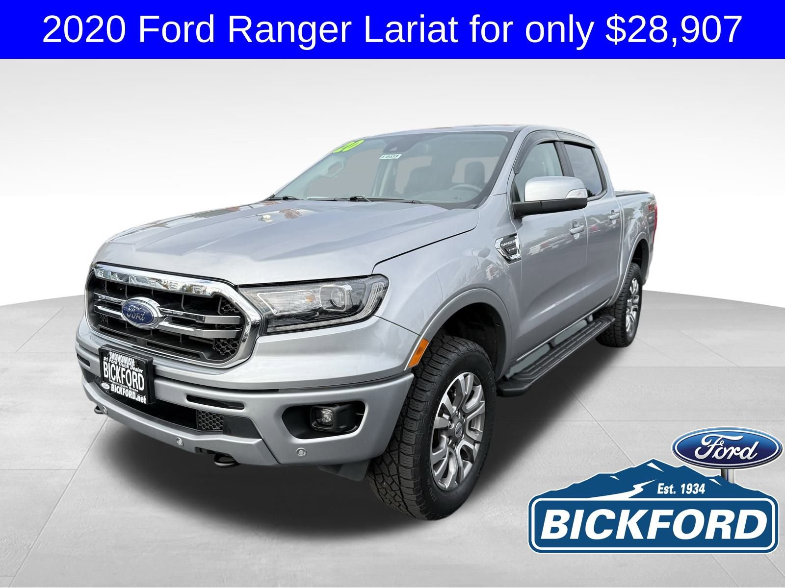 Used 2020 Ford Ranger Lariat w/ FX4 Off-Road Package
