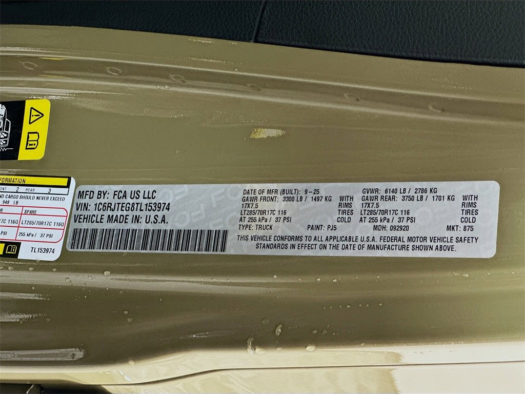 New 2026 Jeep Gladiator Mojave image 18