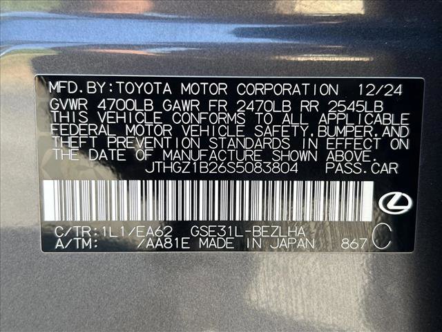 Used 2025 Lexus IS 350 F Sport w/ Accessory Package 2 image 25