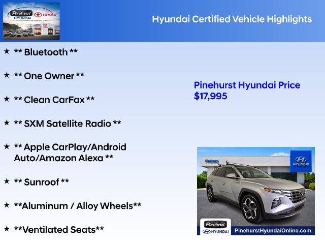 Used 2022 Hyundai Tucson Limited w/ Winter Package FWD image 19