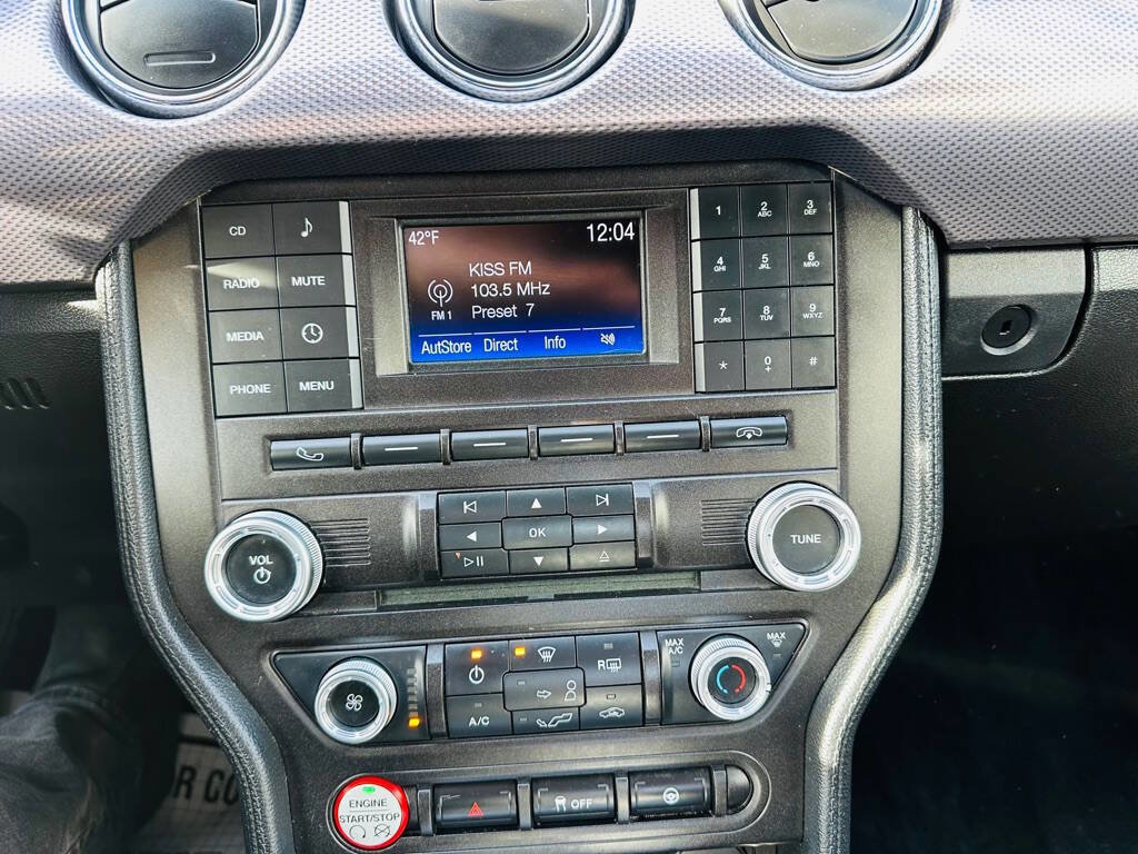 Used 2017 Ford Mustang EcoBoost 2dr Fastback w/ Wheel & Stripe Package image 12