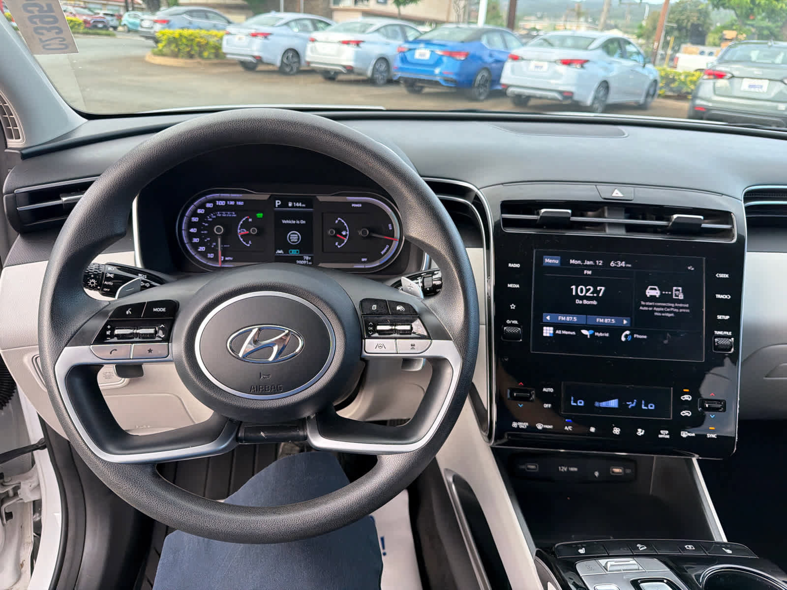 Used 2023 Hyundai Tucson Blue image 8