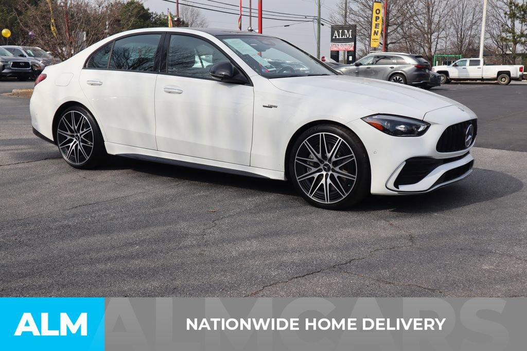 Used 2024 Mercedes-Benz C 43 AMG 4MATIC Sedan w/ Pinnacle Trim Package image 5