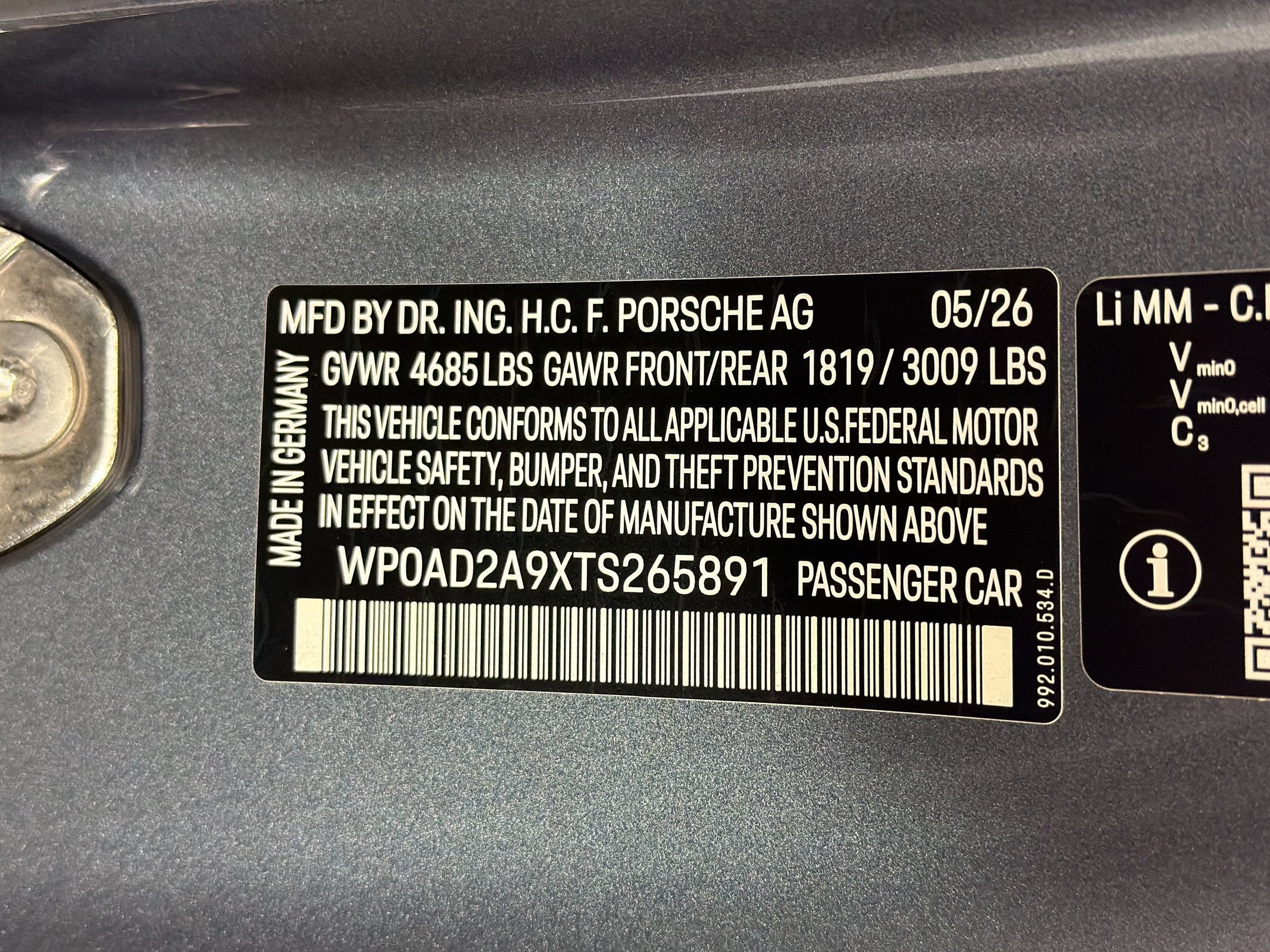 Certified 2026 Porsche 911 Turbo S AWD/4WD image 29