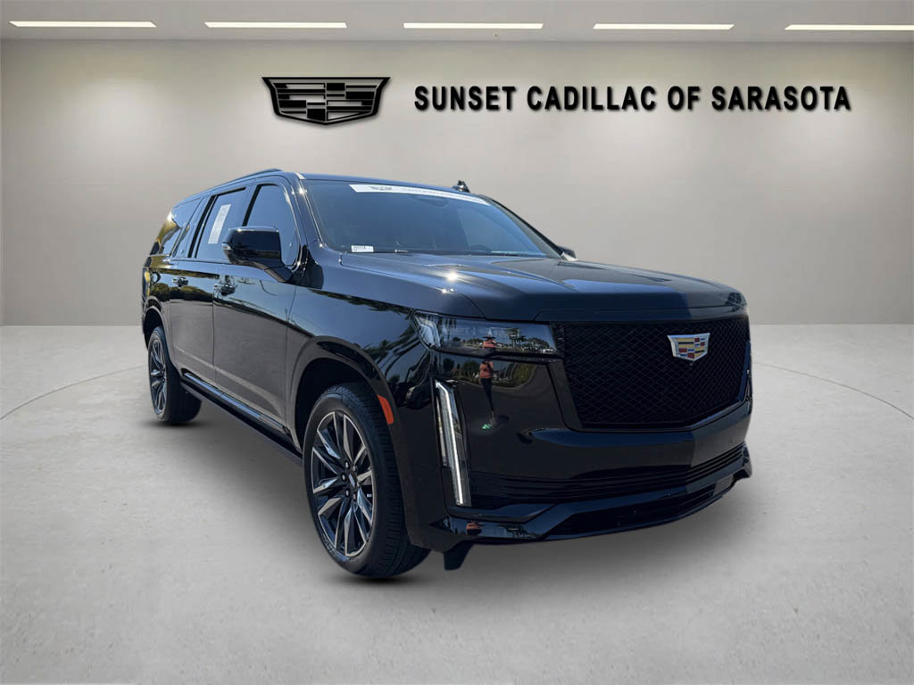 Used 2024 Cadillac Escalade ESV Sport w/ Touring Package AWD/4WD image 1