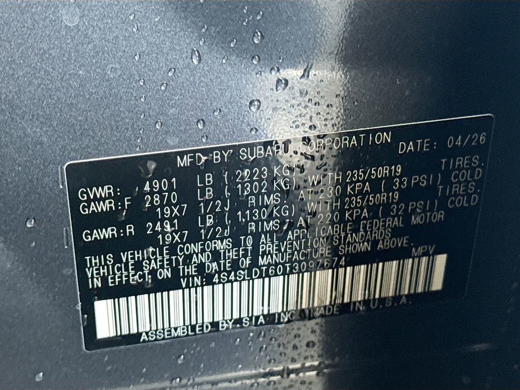 New 2026 Subaru Forester Touring image 31