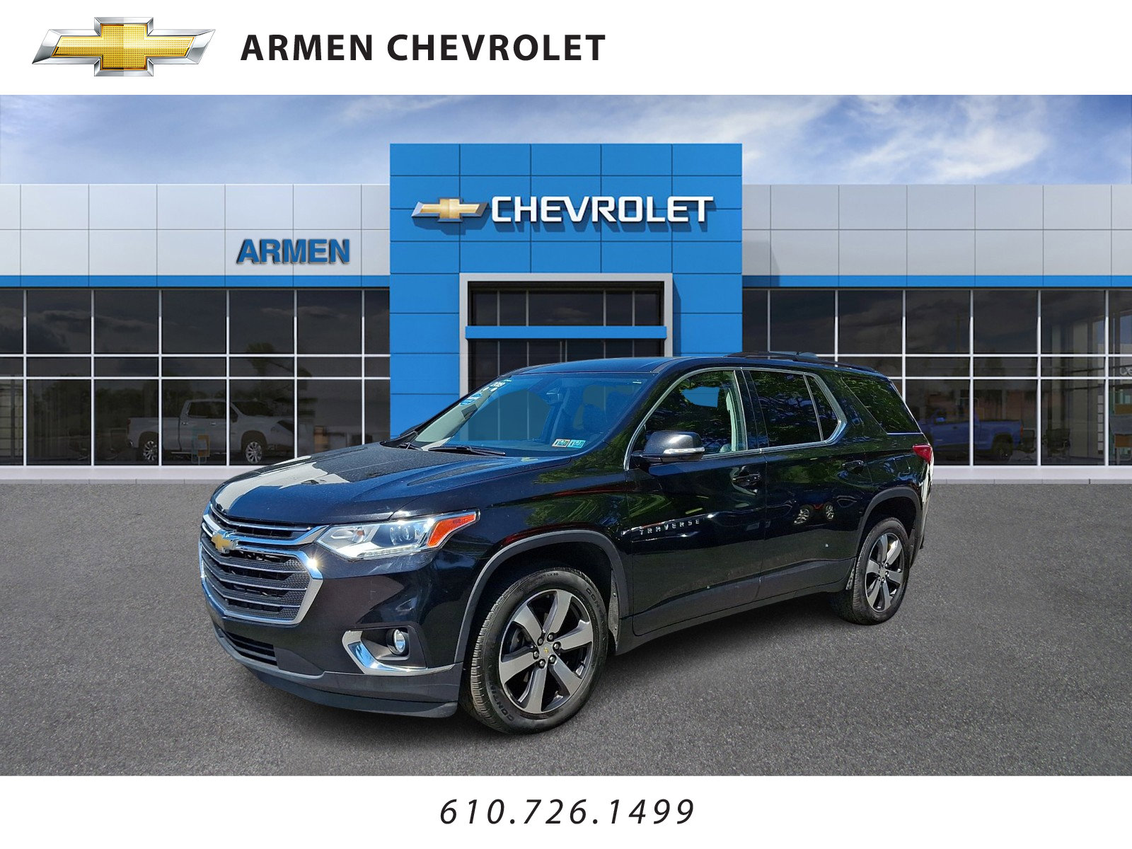Certified 2019 Chevrolet Traverse LT w/ LT Premium Package AWD/4WD image 1