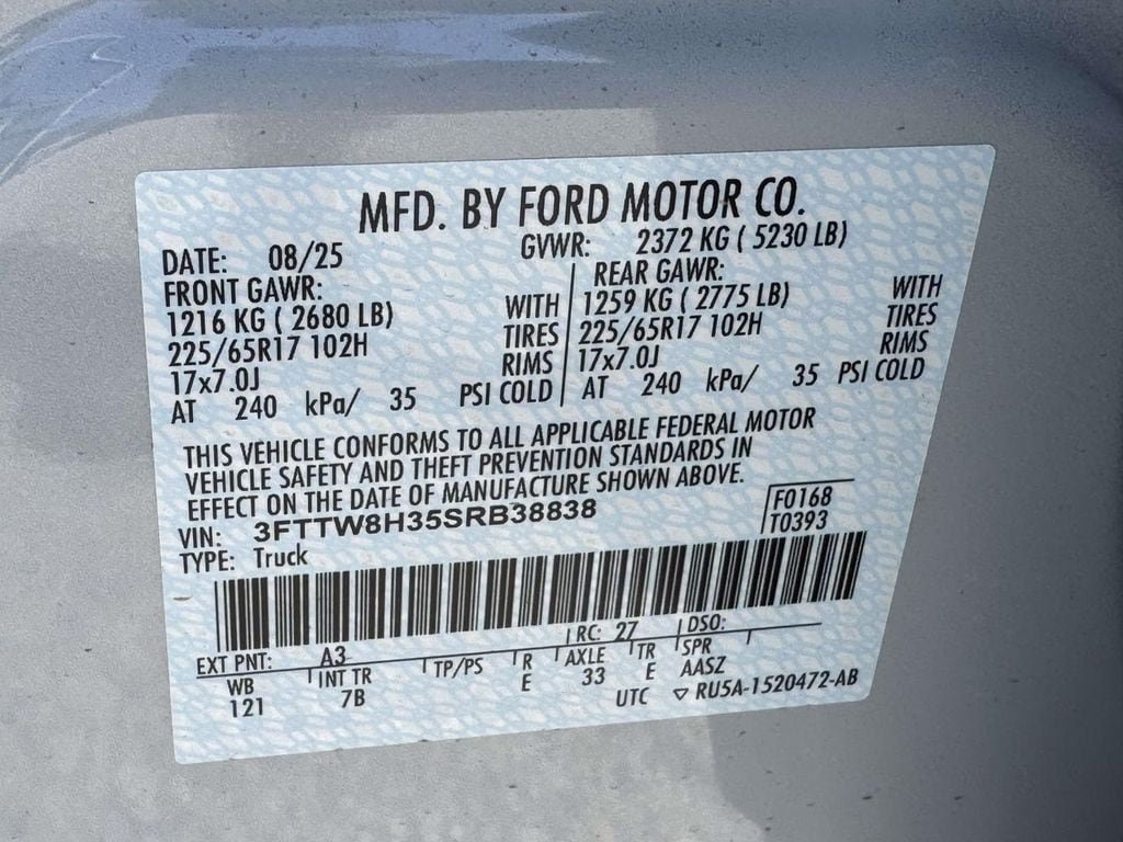 New 2025 Ford Maverick XLT FWD image 25