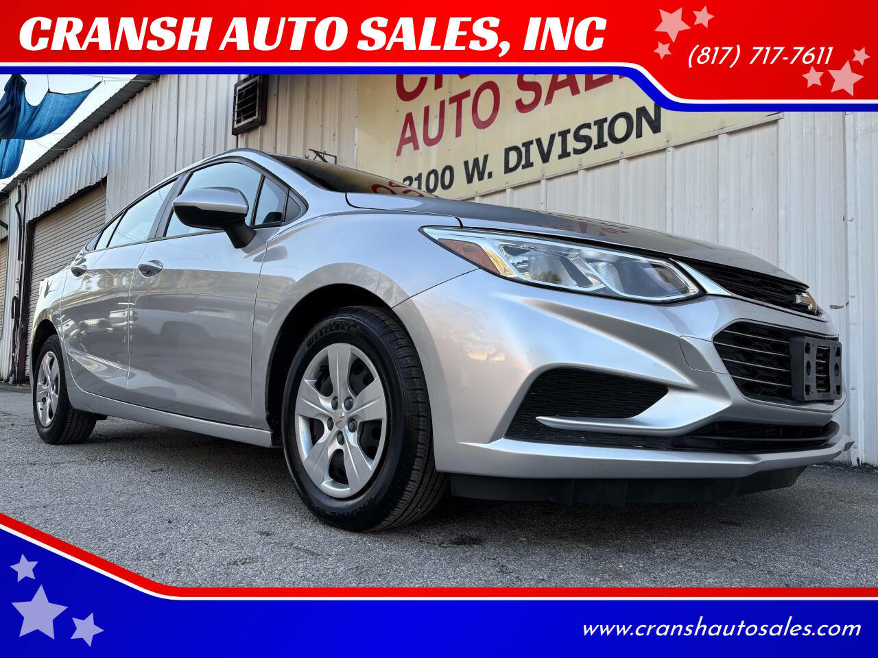 Used 2018 Chevrolet Cruze LS