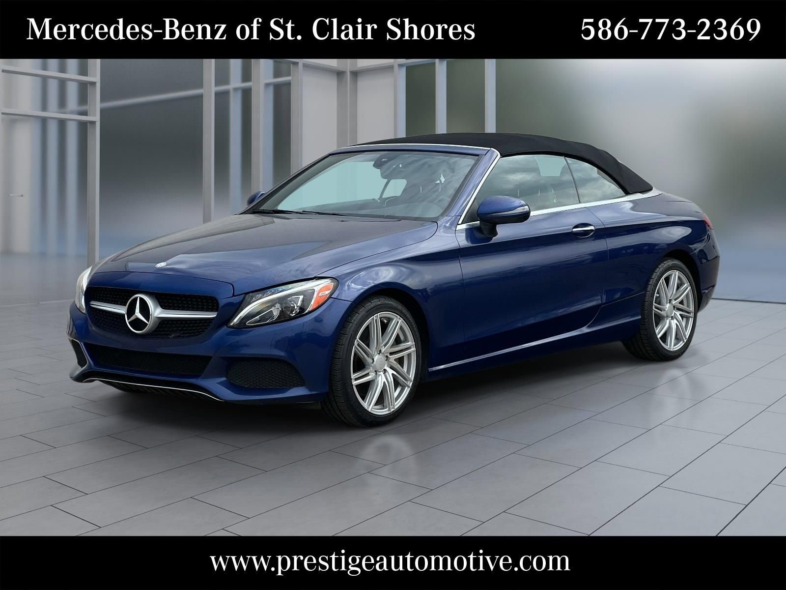 Used 2017 Mercedes-Benz C 300 4MATIC Cabriolet image 1