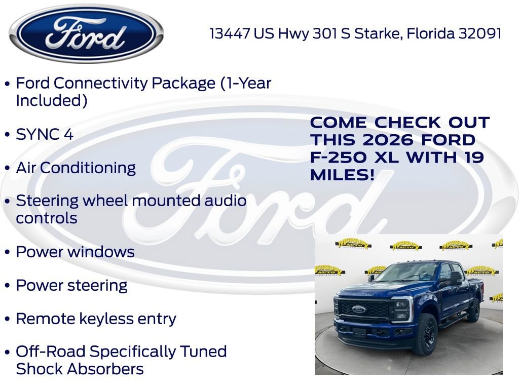 New 2026 Ford F250 XL w/ STX Appearance Package AWD/4WD image 25