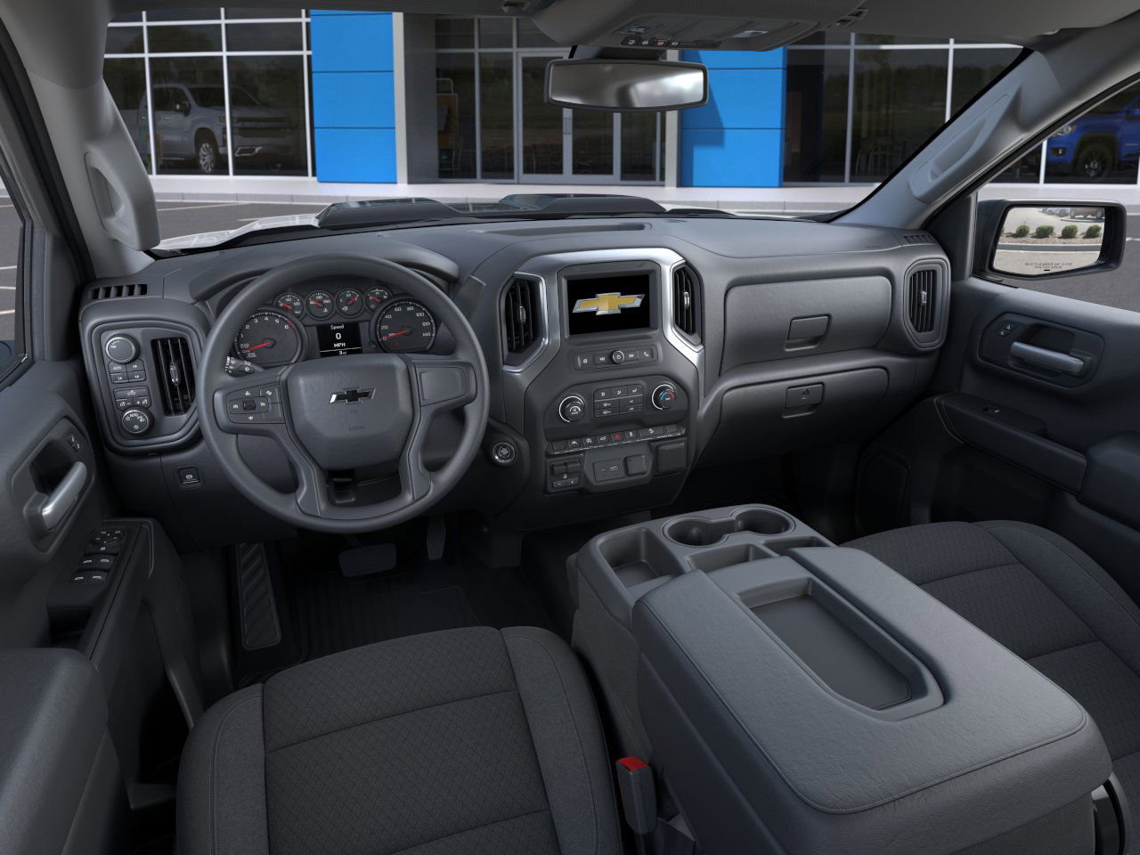 New 2026 Chevrolet Silverado 1500 Custom Trail Boss w/ Turbomax Blackout Package image 15