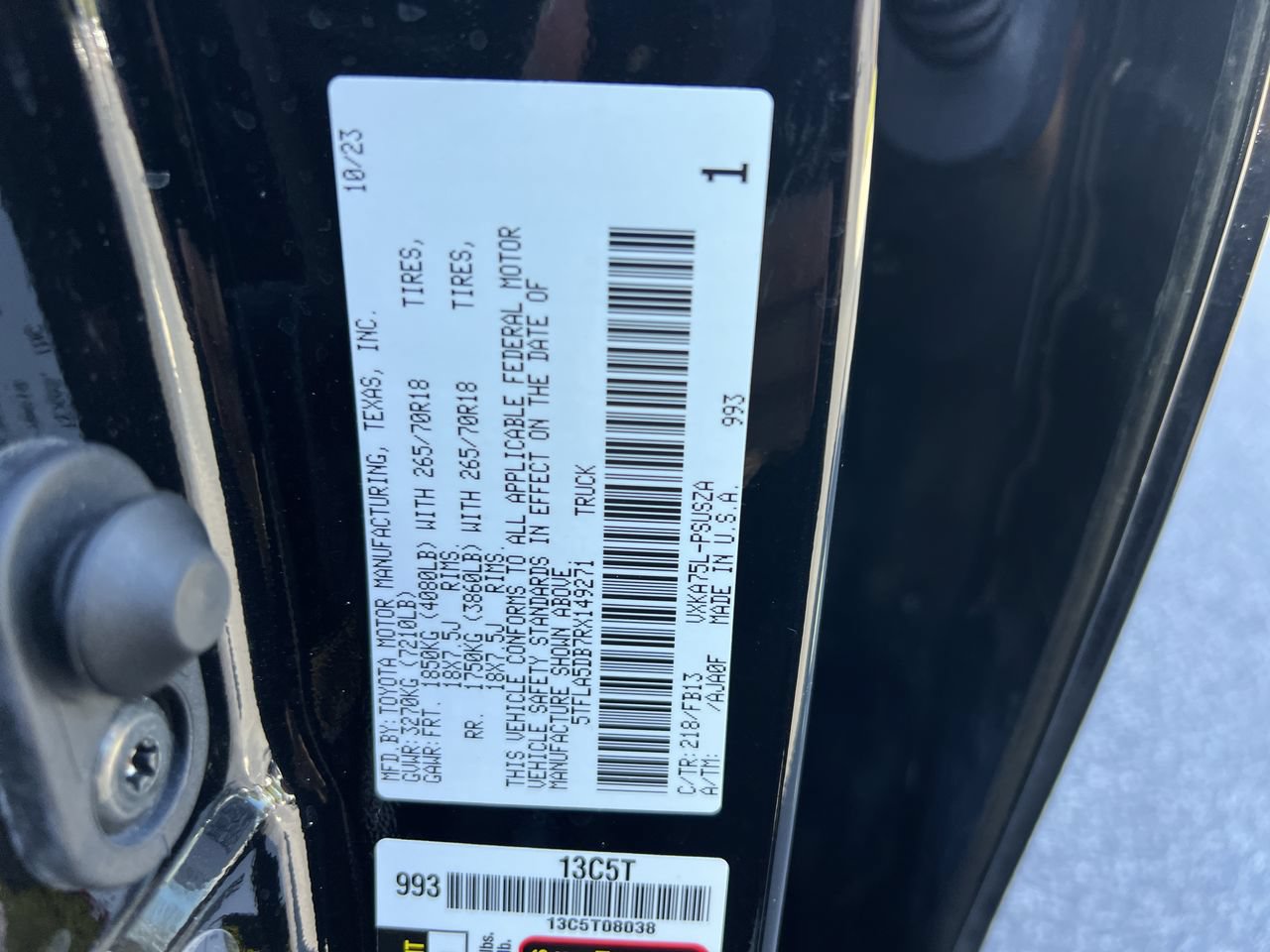 Used 2024 Toyota Tundra SR5 AWD/4WD image 36