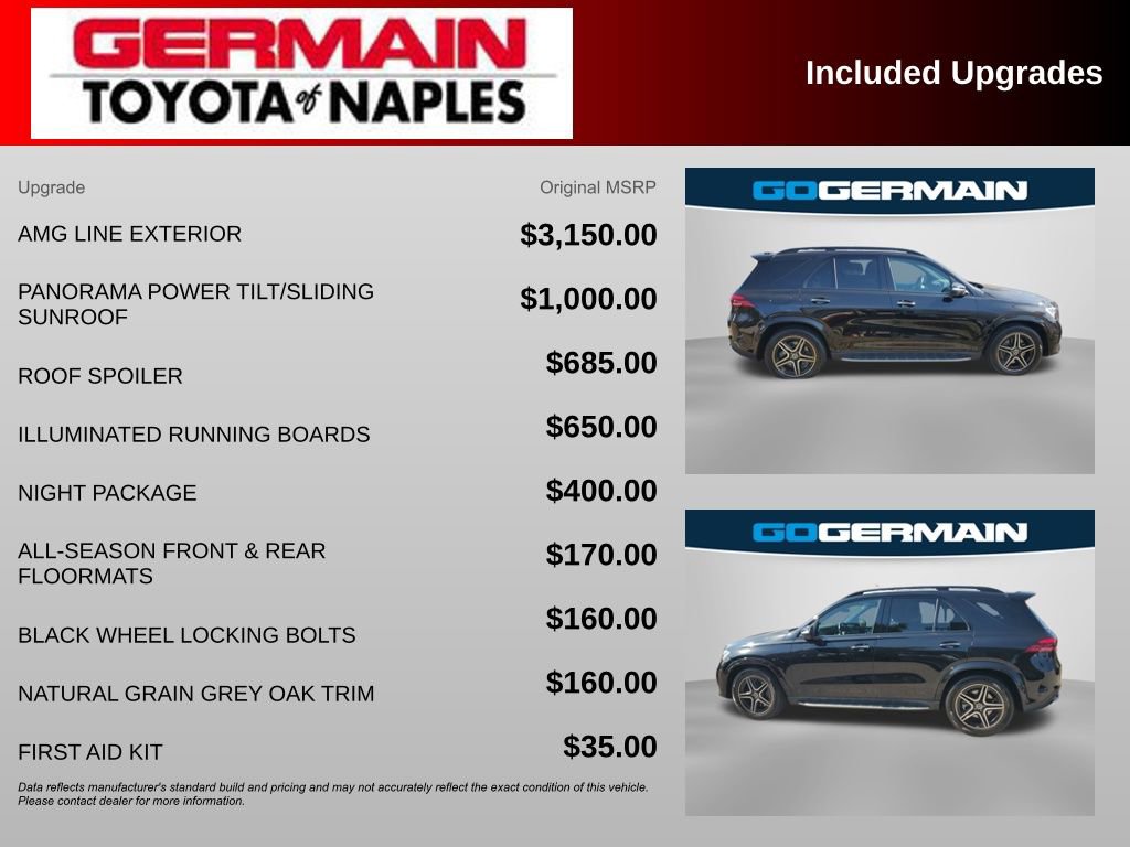 Used 2025 Mercedes-Benz GLE 450 4MATIC w/ AMG Line Exterior image 4