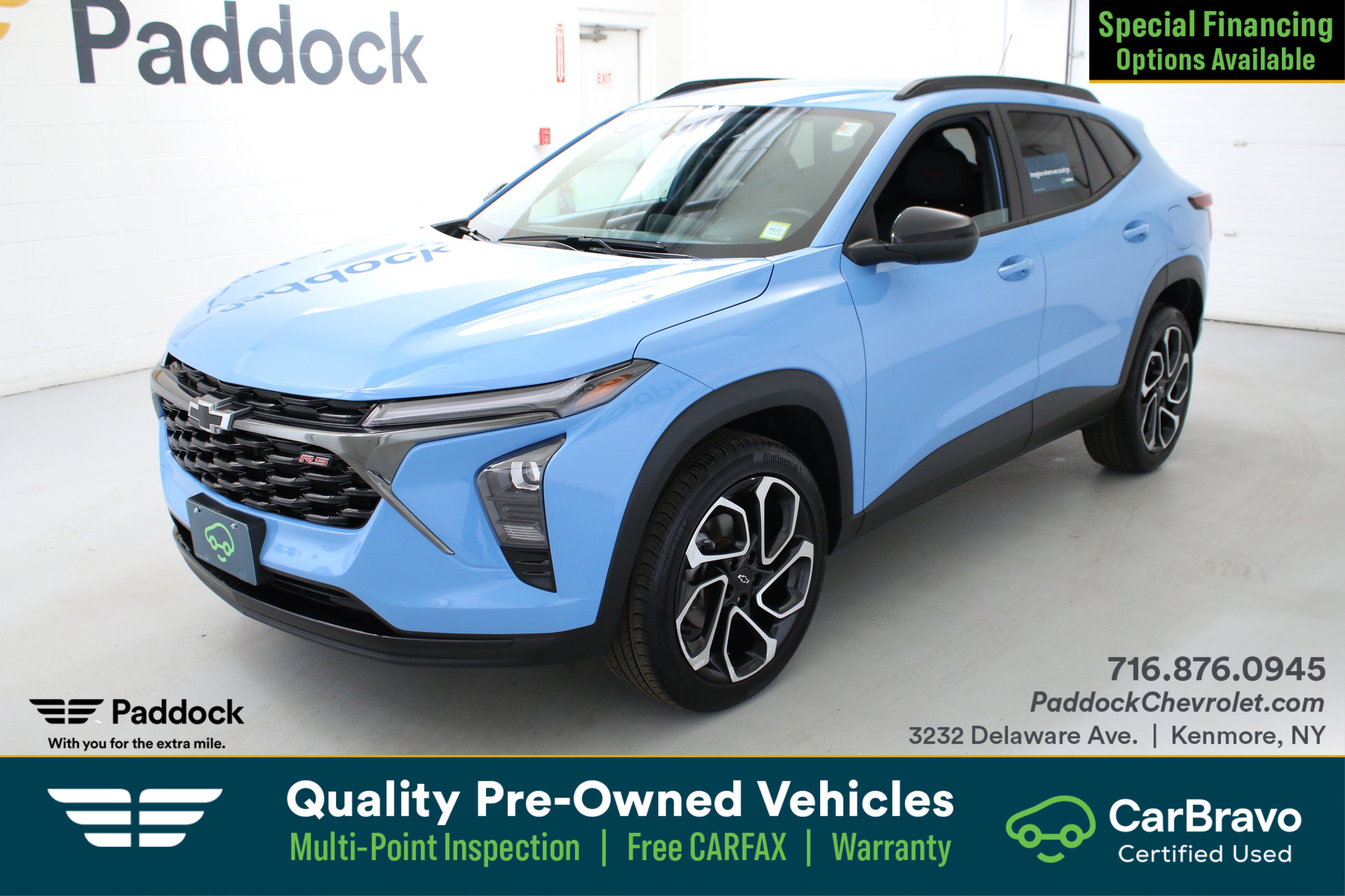 Certified 2024 Chevrolet Trax RS FWD image 1