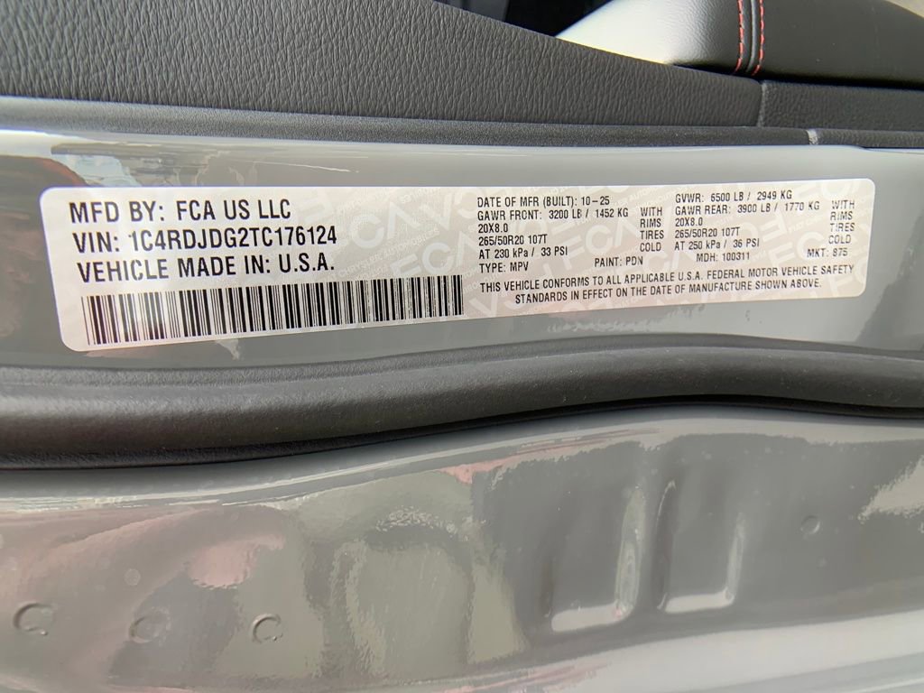 New 2026 Dodge Durango GT image 31