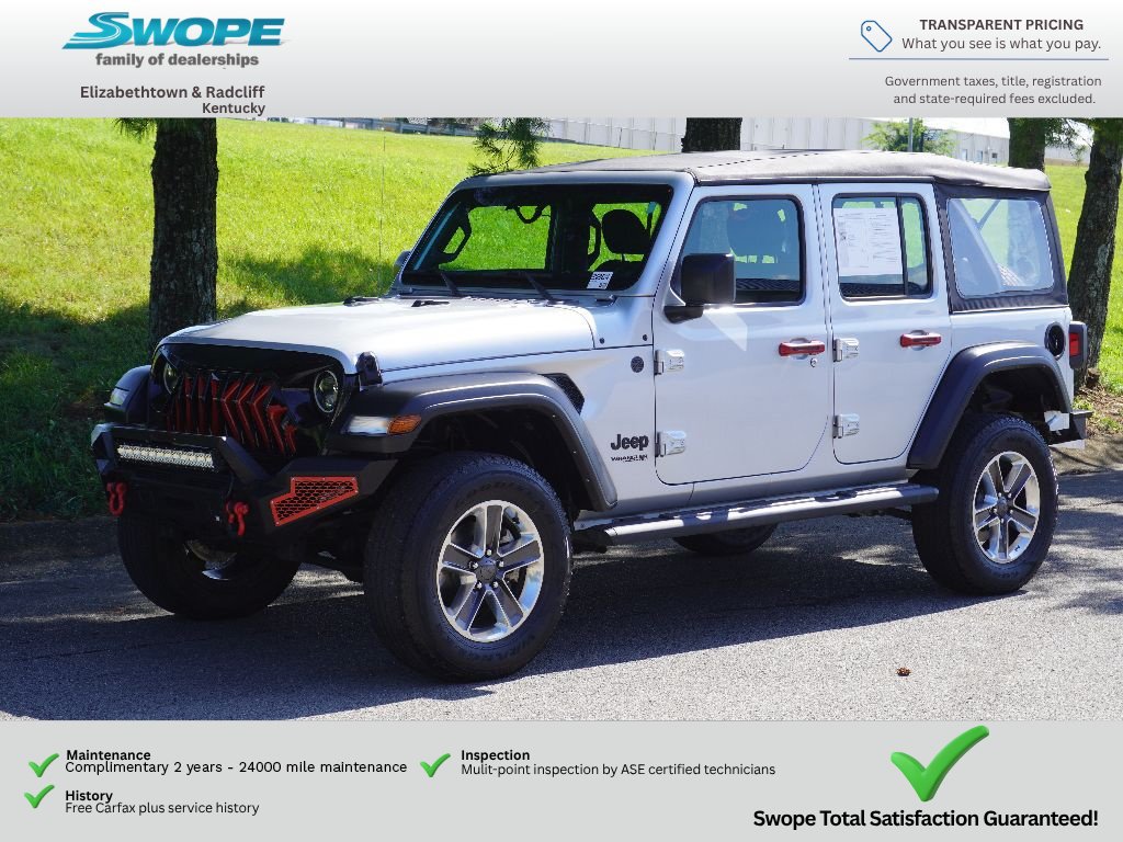 Used 2022 Jeep Wrangler Unlimited Sport AWD/4WD image 7
