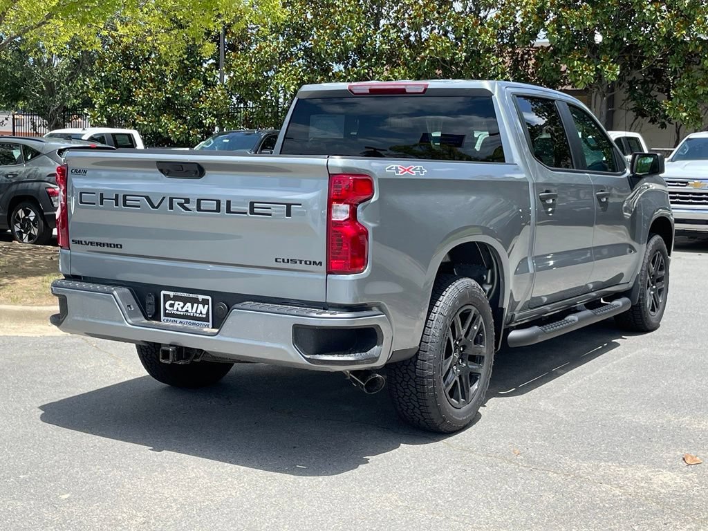 New 2026 Chevrolet Silverado 1500 Custom w/ Turbomax Blackout Package AWD/4WD image 7