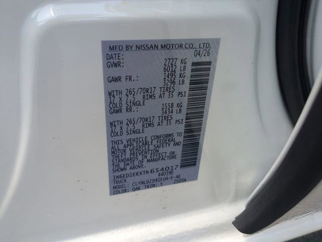 New 2026 Nissan Frontier PRO-4X AWD/4WD image 39