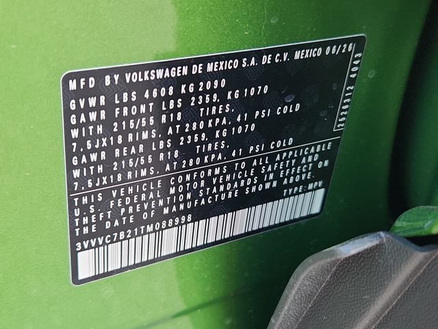 New 2026 Volkswagen Taos SE AWD/4WD image 10
