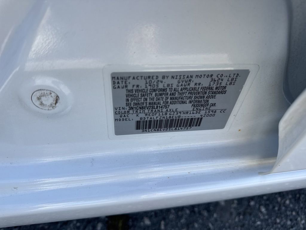 Used 2025 Nissan Versa SV FWD image 30