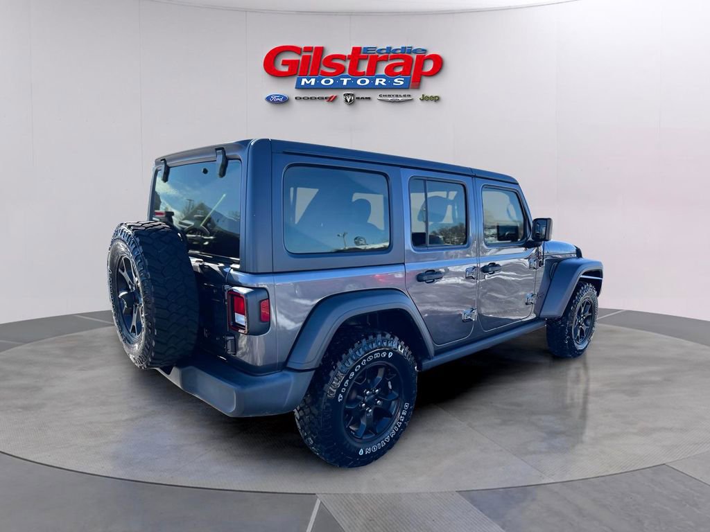 Used 2020 Jeep Wrangler Unlimited Willys image 5