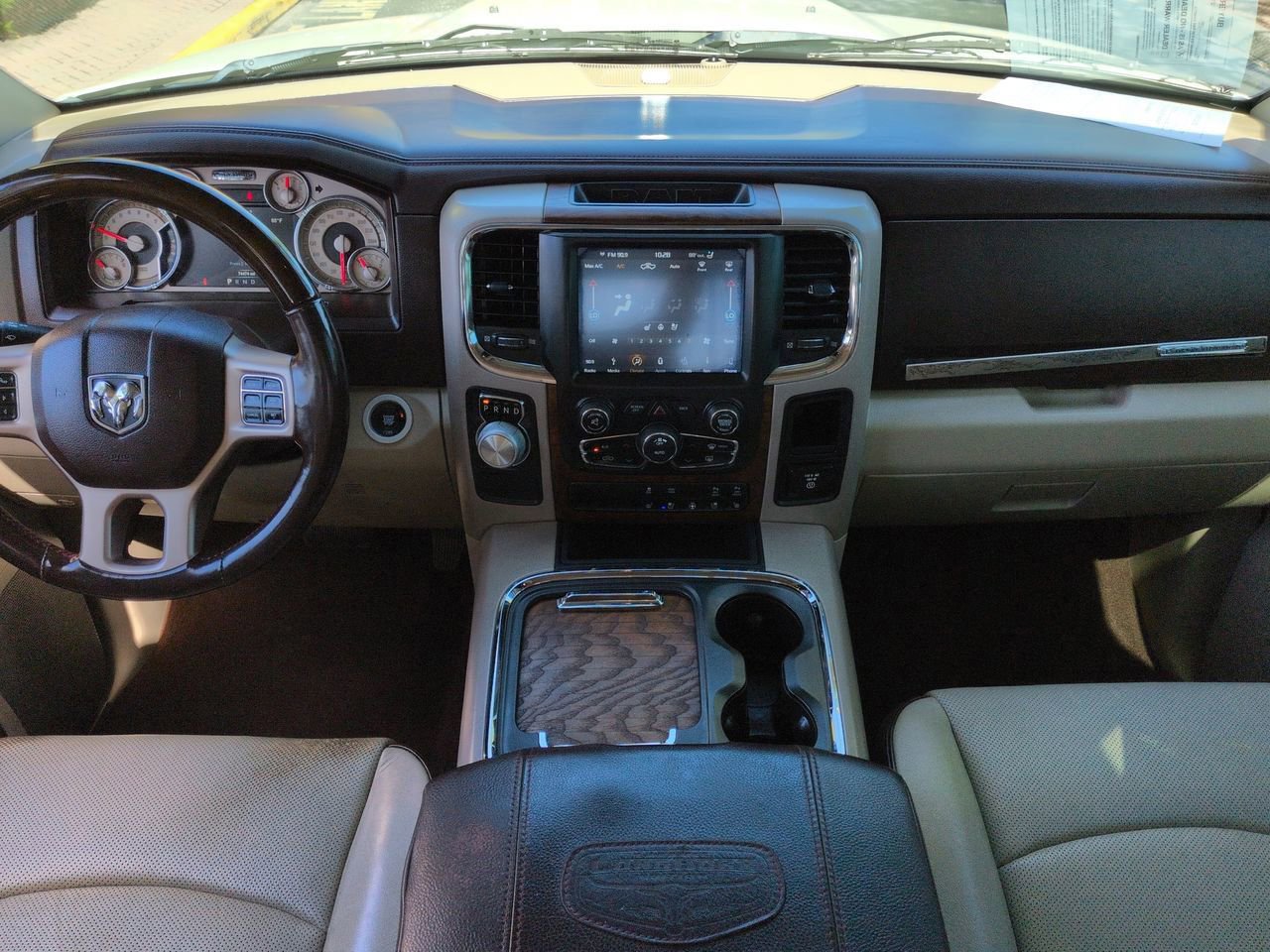 Used 2018 RAM 1500 Laramie Longhorn w/ Longhorn Southfork Package RWD image 13