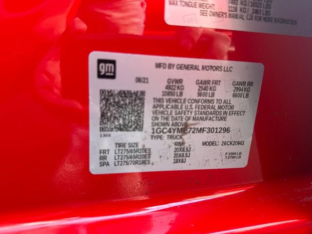 Used 2021 Chevrolet Silverado 2500 Custom w/ Custom Value Package image 28