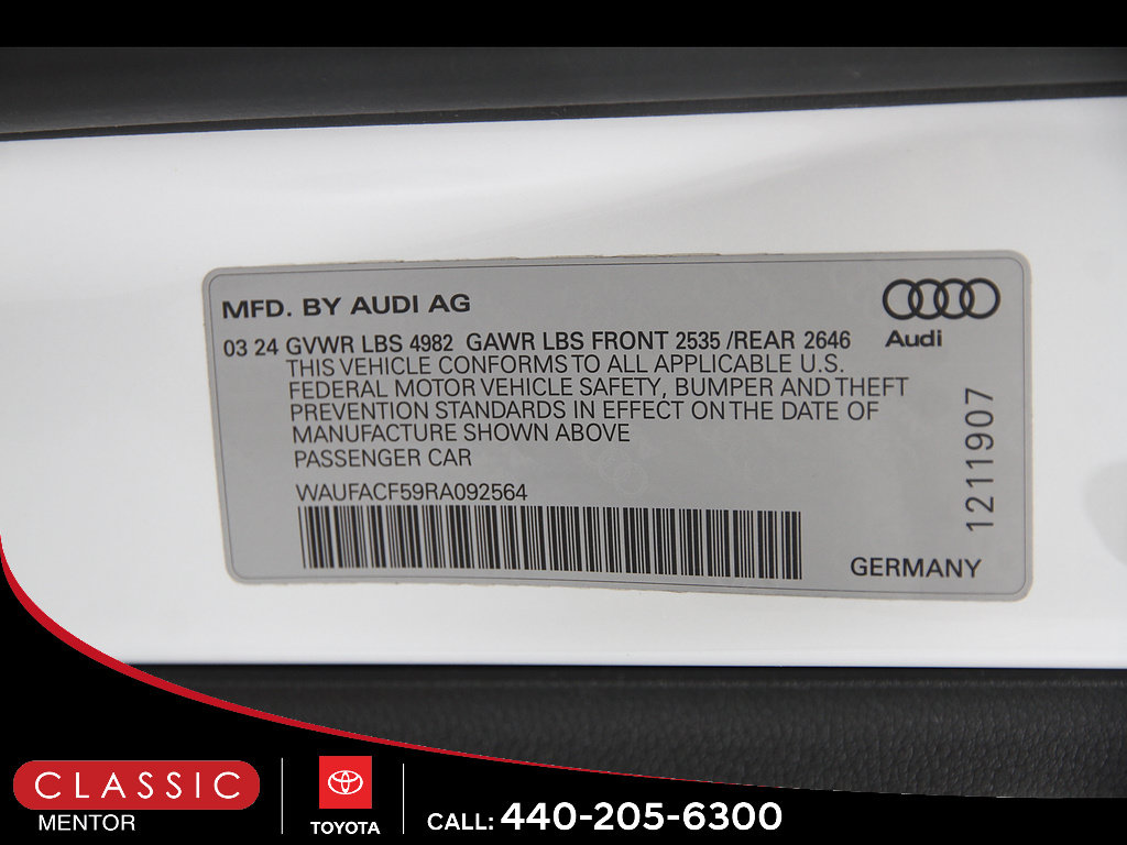 Used 2024 Audi A5 2.0T Premium Plus w/ Premium Plus AWD/4WD image 23