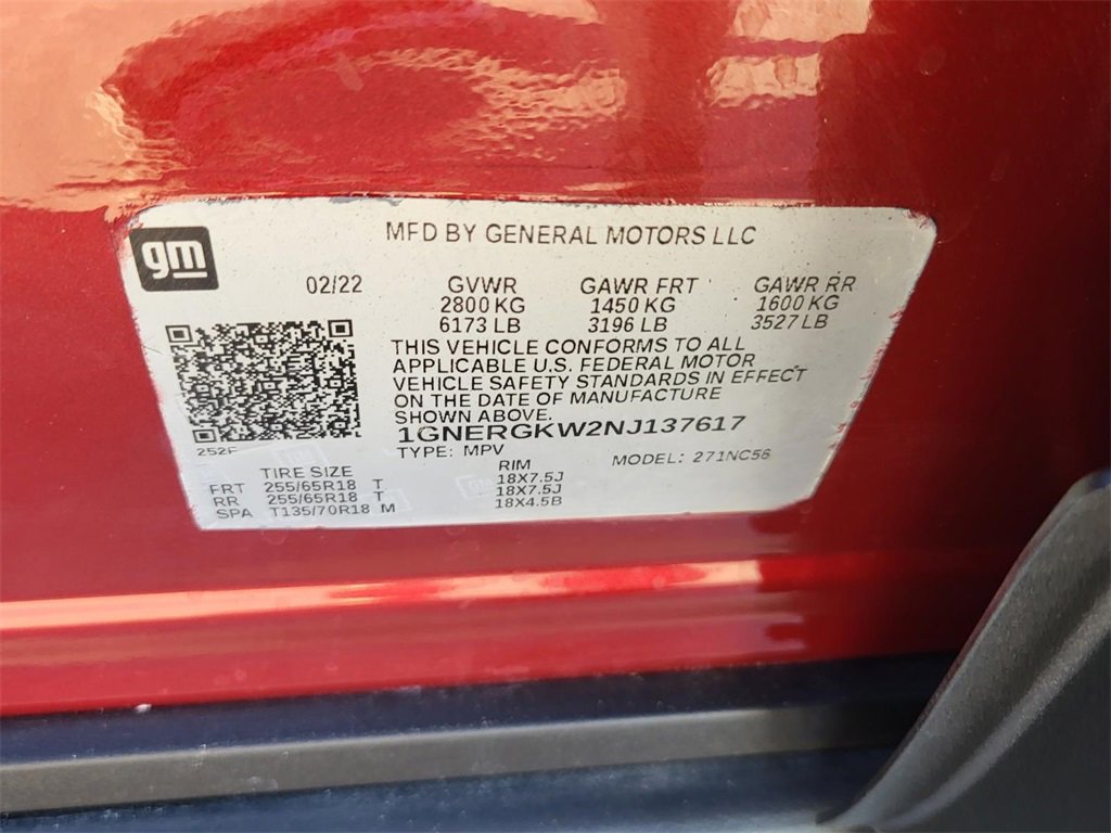 Used 2022 Chevrolet Traverse LT image 34