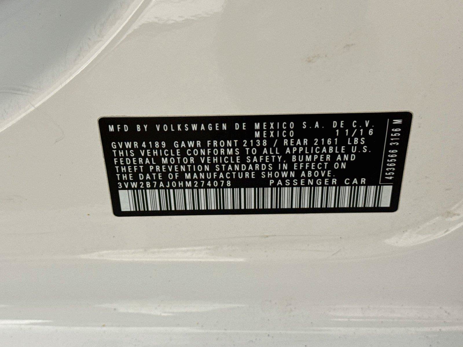 Used 2017 Volkswagen Jetta S FWD image 21