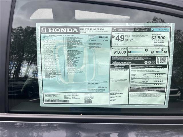 New 2026 Honda Civic Sport Touring image 18