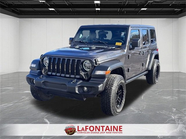 Certified 2020 Jeep Wrangler Unlimited Sport