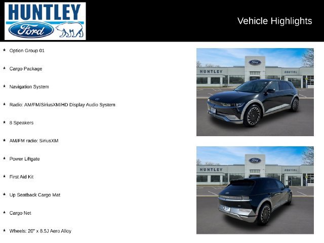Used 2023 Hyundai Ioniq 5 Limited w/ Cargo Package AWD/4WD image 2