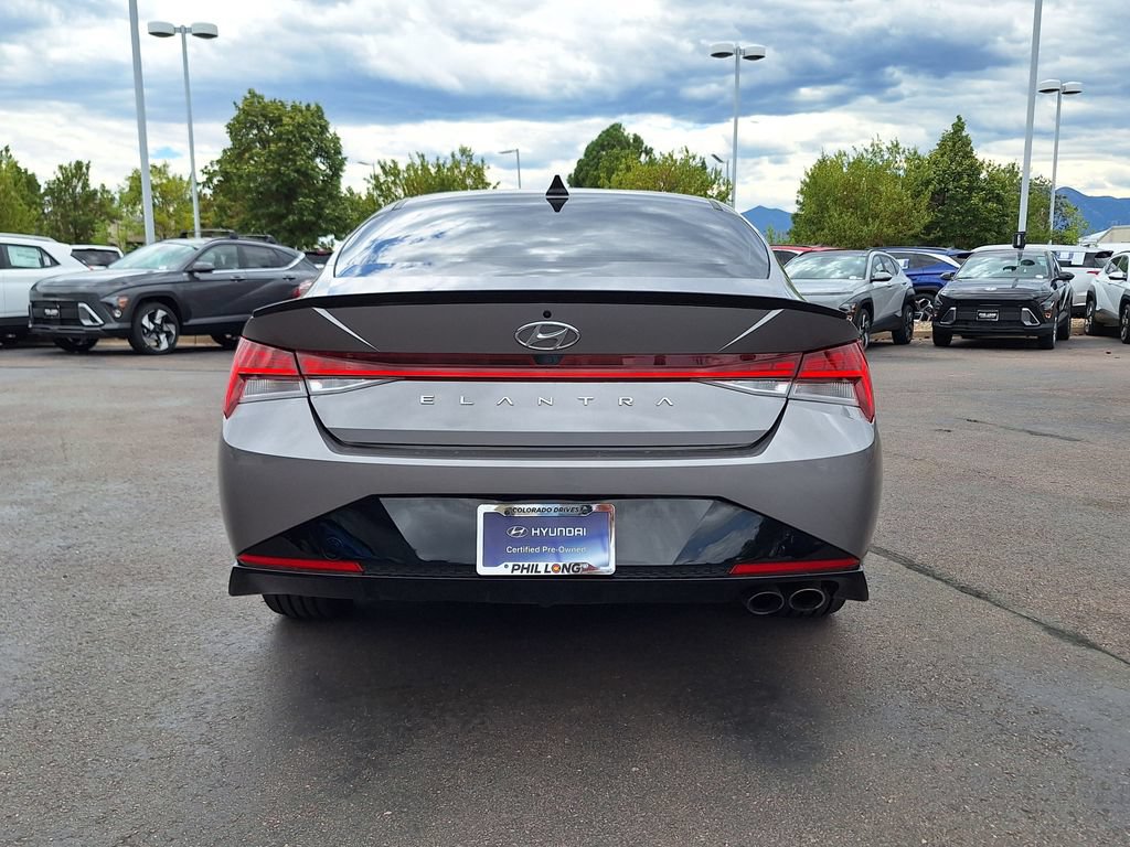 Certified 2023 Hyundai Elantra N Line FWD image 4