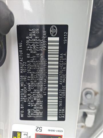Used 2023 Toyota Camry SE w/ Protection Package (Q2) (TMS) FWD image 22
