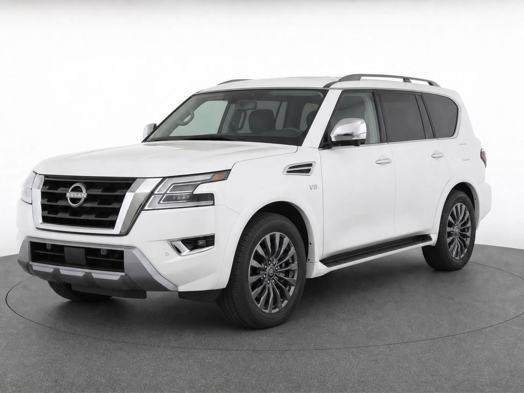 Used 2021 Nissan Armada Platinum w/ Captain's Chairs Package RWD image 31